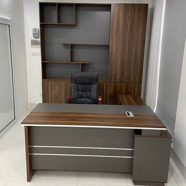 Bàn giám đốc kèm tủ hồ sơ giá rẻ BGD074